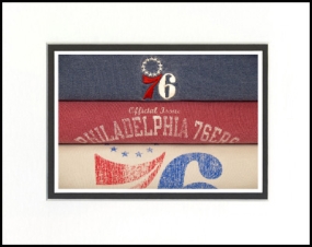 Philadelphia 76ers Vintage T-Shirt Sports Art